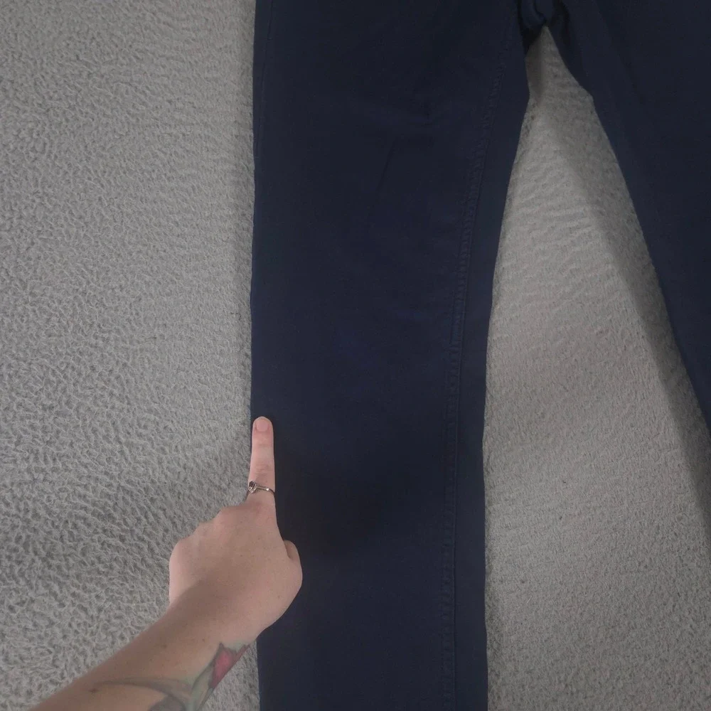 Banana Republic Pants Mens 32x32 Navy Slim Travel Stretch Cotton Chino Leg Work